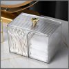Double Multifunction Makeup Cotton Pad Storage Box for Cotton Swab