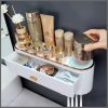 4 cups luxury toothbrush holder