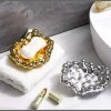 Quick Drain Golden/Silver Color Soap Dish