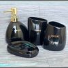 Unique branded ceramic 4in1 bathroom set