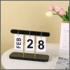 Minimalism Creative Living Room Office Decoration Wooden Calendar