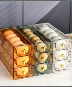 3 Layer space saving egg tray