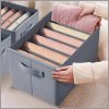 Non-woven 7 Grid Multipurpose Clothes Organizer/Jeans/Trousers Organizer/Closet organizer