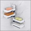 4 layer Rotating Drain Soap Holder