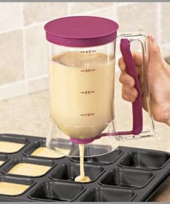 Batter dispenser ideal for crepes