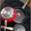 26cm Heavy guage stone mable frying pan