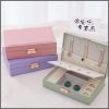 Exquisite Large Capacity Travel Jewelry Bag /  double layer Jewelry Organizer
