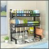 2 Layer Over The Sink Dish Drainer