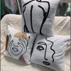 Abstract Cushion  / Throw Pillow Cover