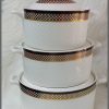 3pcs Ceramic Casserole serving dishes with covers