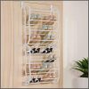 24pairs Over The Door Shoerack