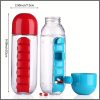 Pill organizer bottle