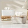 Luxury transparent tissue box