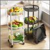 3 Tier Metallic multipurpose  vegetable/fruit rack