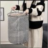 Foldable laundry baskets