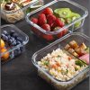 1050ml Glass food containers