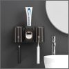 Creative Automatic Toothpaste Squeeze&Toothbrush Holder Set