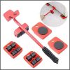 Heavy furniture lifting trolley mover