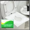 10pcs Disposable Toilet Seat Cover Wood Pulp Paper