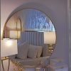 90cm Contemporary Round Mirror