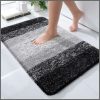 Thick Plush Bathroom Rug Non Slip