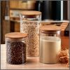 3pcs airtight borosilicate canister set