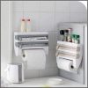 Big size Tripple paper dispenser with top shelf