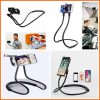 Lazy neck phone holders