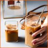 6pcs of 380ml transparent borosilicate glass cup