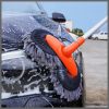 Telescopic Rotating Car Wash Mop Double brush head auto cleaning tool