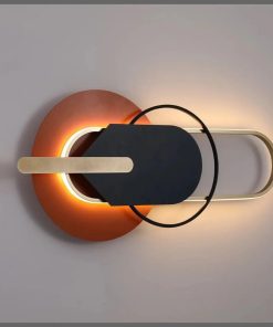 Black Modern wall decorative pc/led wall bracket