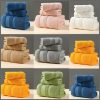 3pcs Combed Cotton Bath Towel Sets staple  Cotton