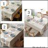 Nordic Style Pvc Table Cloth