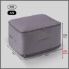 Ultra space saving self compression duvet bags