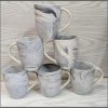 6pcs Mable colour porcelain ceramic mug