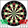 Magnetic Wall Mounted Dart Board Set