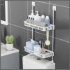 2 Tier Multilayer Toilet Rack Organizer Bathroom Rack Over the Top Toilet Rack