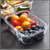 2 Grid Glass food containers