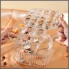 Classic Stackable Jewelry Organizer Box with Cufflink Compartments