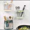 Kitchen Cutlery Organizer With Drain Hole