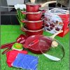 21 pcs Die Cast Cookware Set