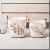 Large capacity laundry/storage basket