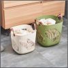 Large capacity laundry/storage basket