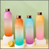 1Litre BPA free frosted Tritan plastic bottle of Goals