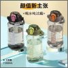 1.5ml Cute Sports Water Bottle With Straw