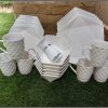 24Pcs Hexagonal dinner set