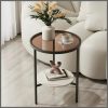 Stone Plate Side Table Living Room Simple Mobile Corner Table
