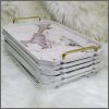 Decorative & Marble breakfast table serving tray