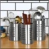 Stainless steel Cultlery Holder spoons chopstick kitchen organizer