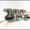12pcs Yimeitai Stainless Steel Cookware set
